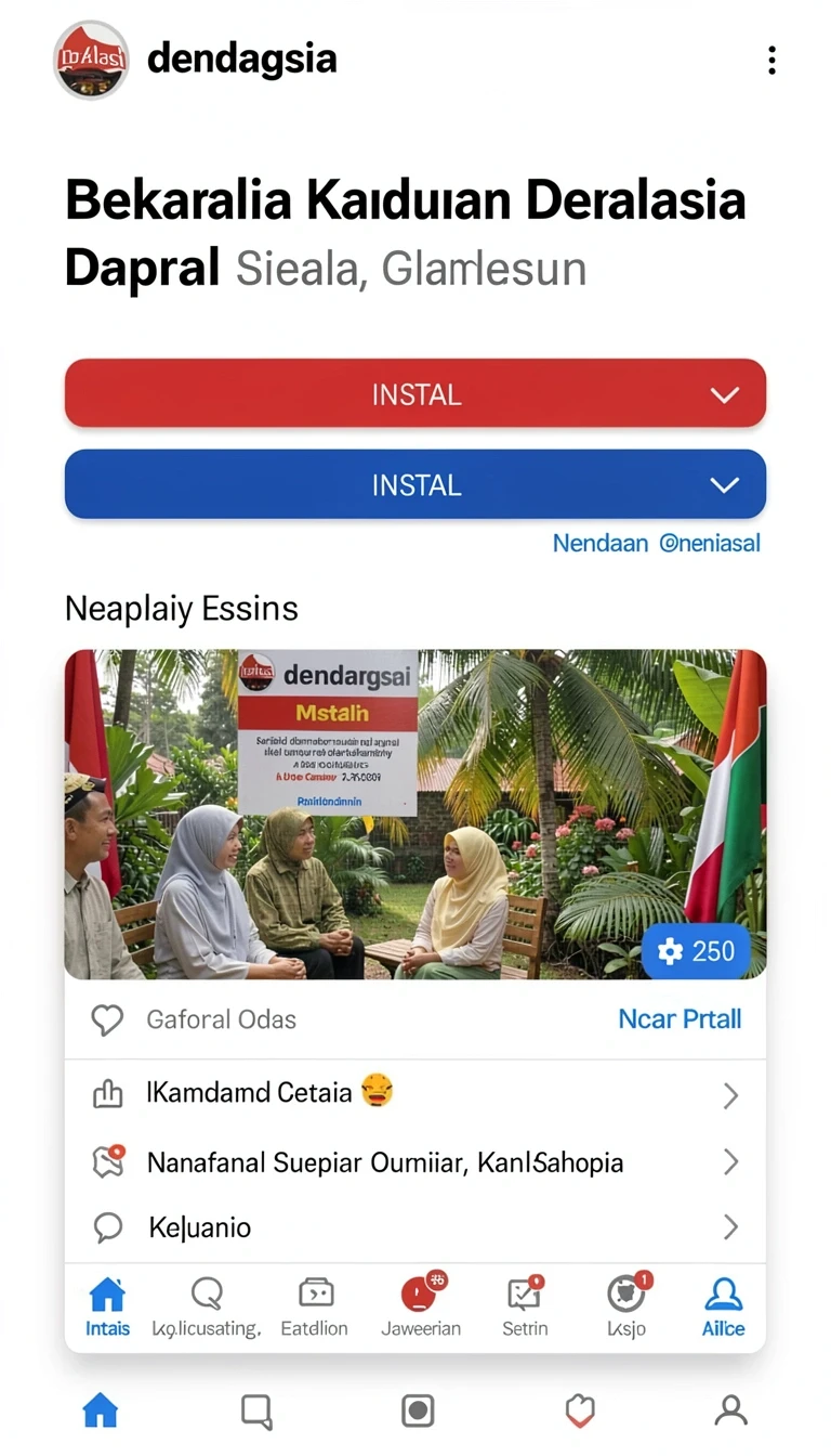 Tampilan utama aplikasi putermega App: Info, Rating, dan Link Download yang intuitif dan efisien.