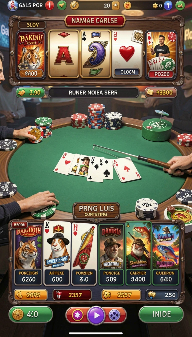 Tampilan utama aplikasi Aplikasi rpg Terbaik untuk Android dan iOS yang intuitif dan efisien.