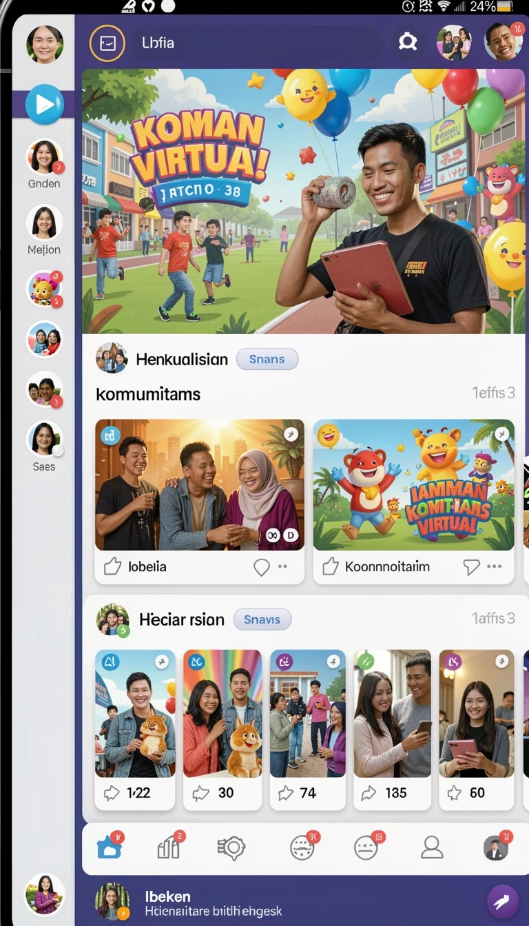 Tampilan utama aplikasi iosbet APK Full Version untuk Android yang intuitif dan efisien.