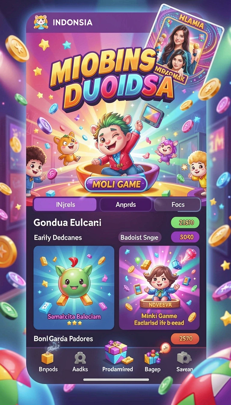 Tampilan utama aplikasi monas77 APK Full Version untuk Android yang intuitif dan efisien.