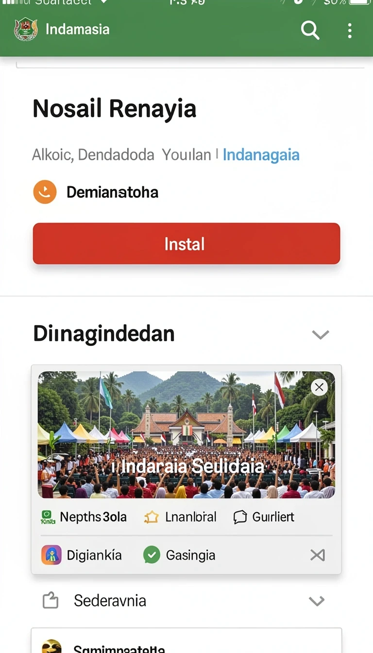 Tampilan utama aplikasi Aplikasi dewagaruda Terbaru: Review dan Link Download yang intuitif dan efisien.