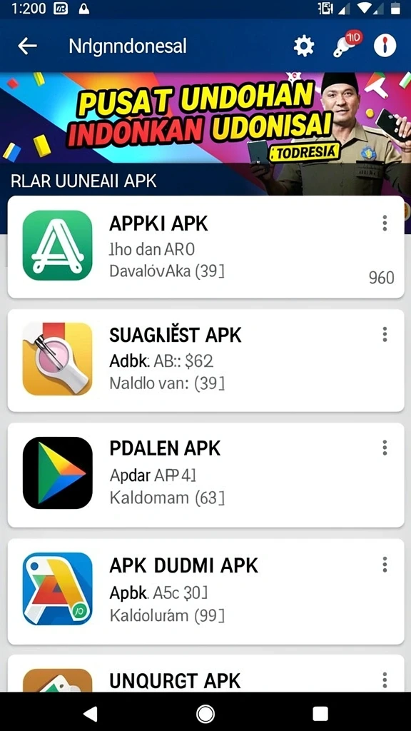 Tampilan utama aplikasi kargototo APK Versi Terbaru untuk Android 2026 yang intuitif dan efisien.
