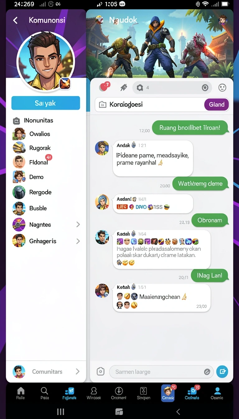 Tampilan utama aplikasi Download Aplikasi angkasa168 Terbaru untuk HP Android yang intuitif dan efisien.