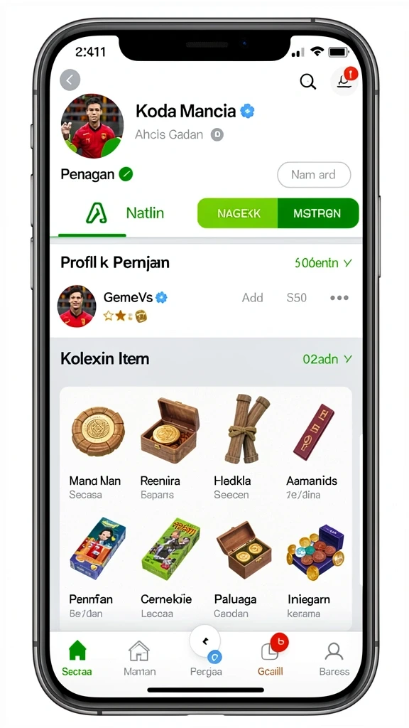 Tampilan utama aplikasi nabob77 Terbaru 2026: Download APK dan Review yang intuitif dan efisien.